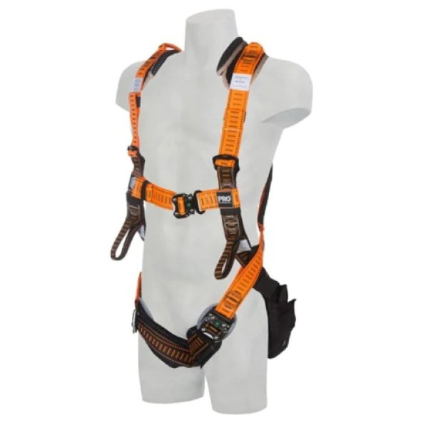 LINQ H301 Medium to Large Standard Elite Riggers Harness with Harness Bag